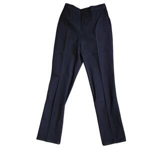 nwt isaac mizrahi live dark indigo elastic waist pants Size 2